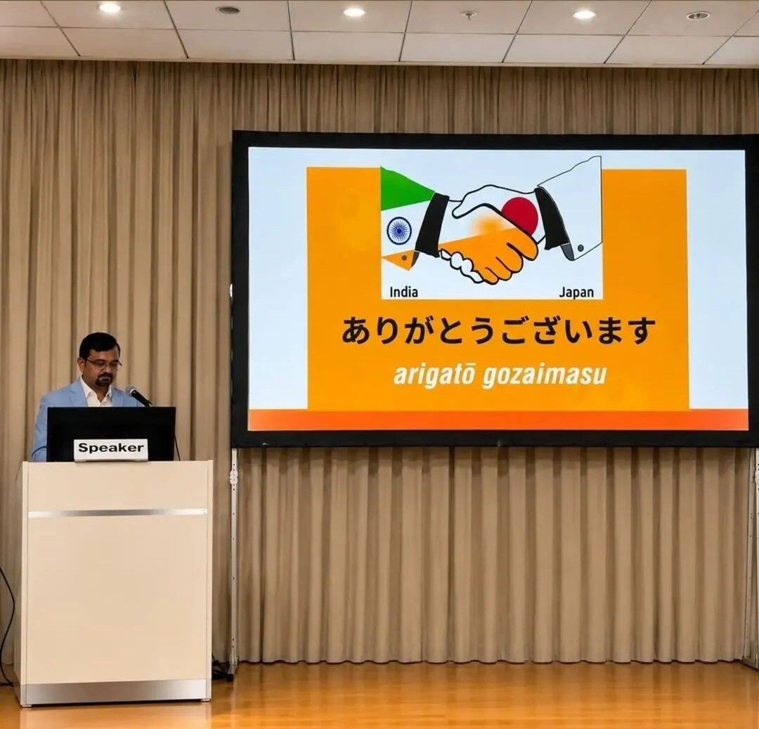Dr. Puneeth P J Represents India at the 127th Japanese Annual ENT Conference in Sendai, Japan